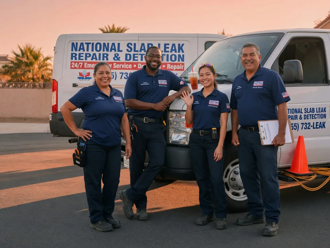 Slab Leak Detection company in Lake City, KS